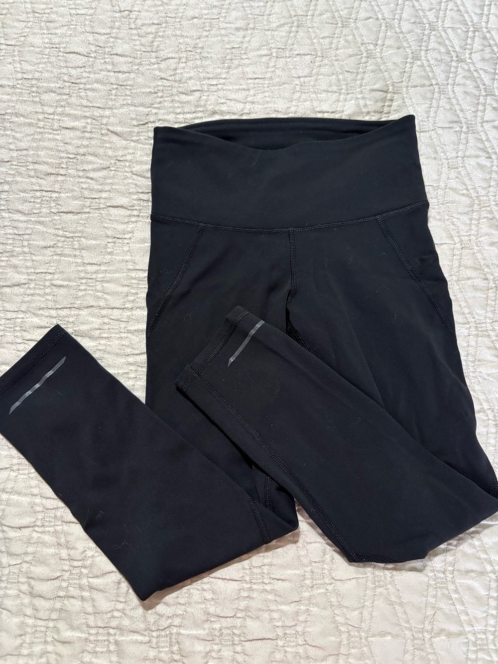 Athleta Black Girls' Performance High-Waist Leggings